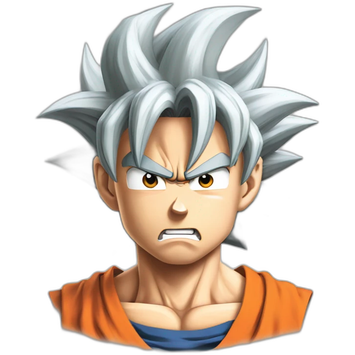 Son Goku angry emoji