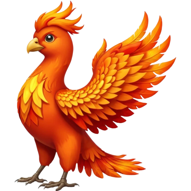 Fire phoenix emoji