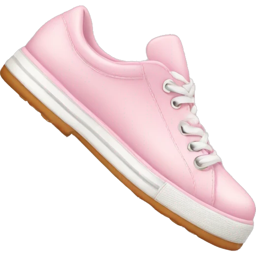 Light pink shoes emoji