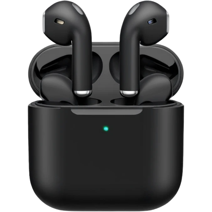black airpod emoji