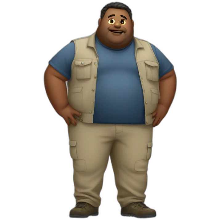 fat HR guy in cargo pants emoji