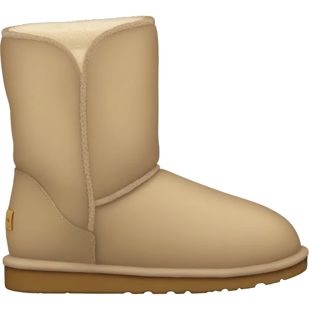 beige uggs emoji