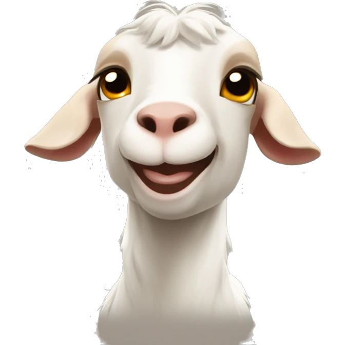 Make A full pack of emojis of goats doing funny stuff emoji