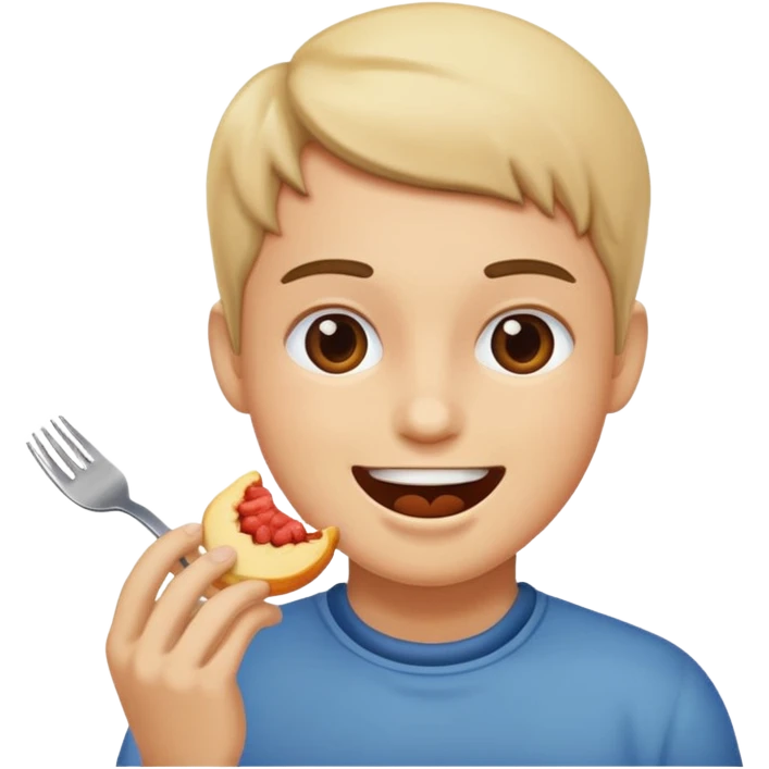 gererame un smojis comiendo emoji