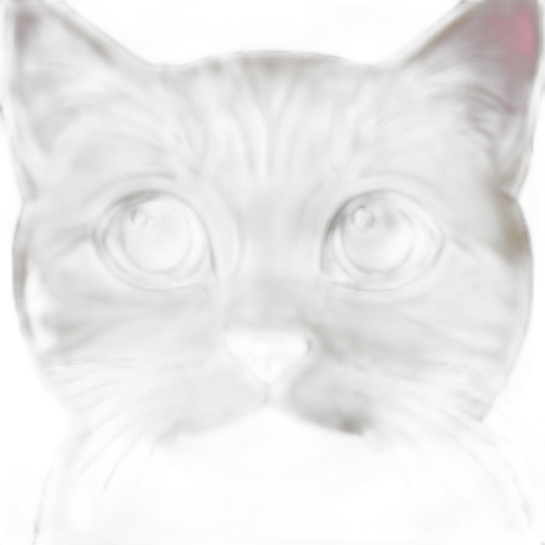 The kitten's awake emoji