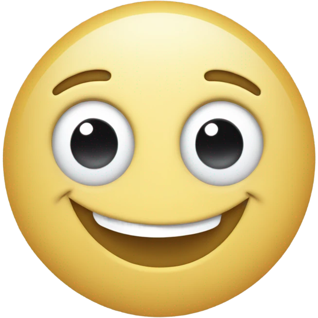 Happy face with feet up emoji