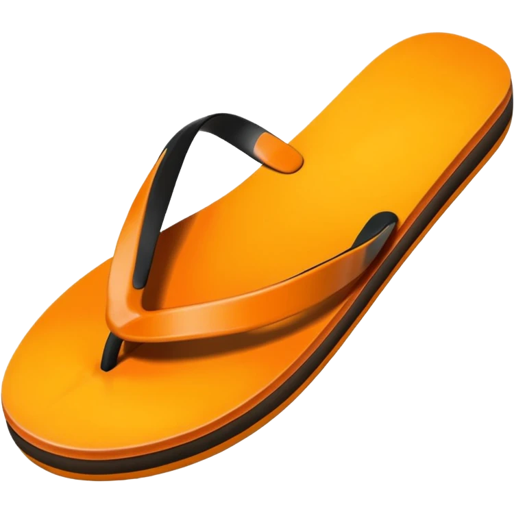 A mango flip-flop emoji