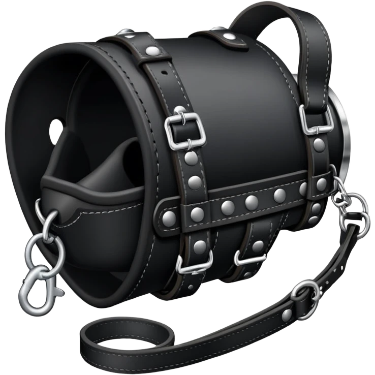 muzzle with leash emoji