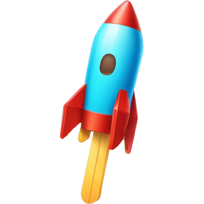 popsicle rocket emoji