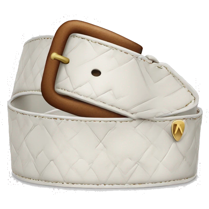 realistic-white-luis-vuitton-belt emoji