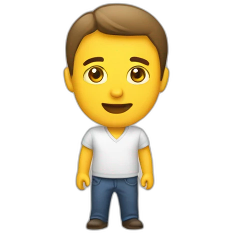 cliente dando la espalda emoji