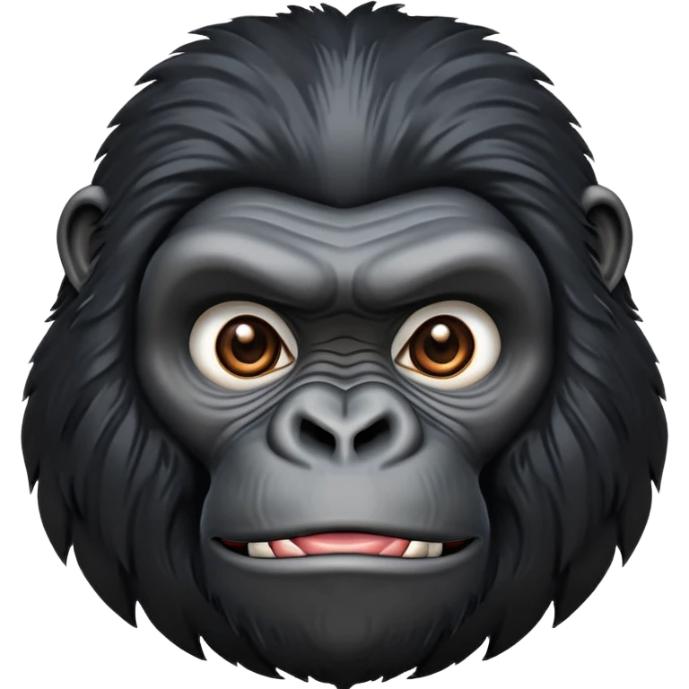 gorilla ape face emoji