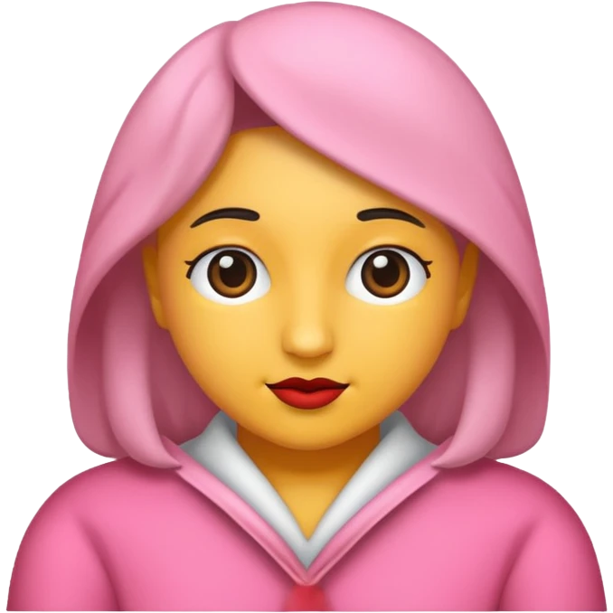 rosa pensando emoji