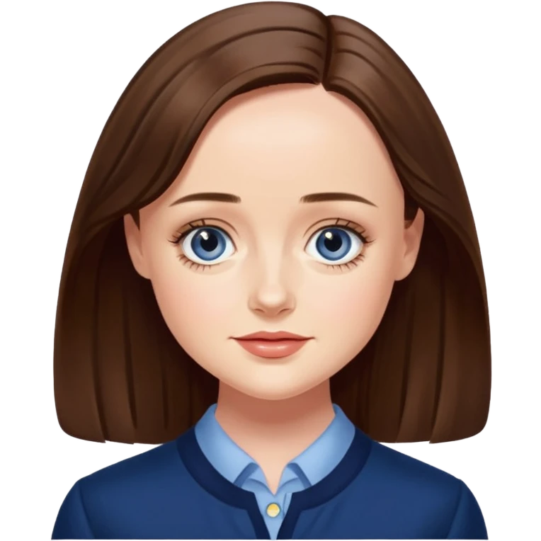 Alexis Bledel in Gilmore Girls emoji