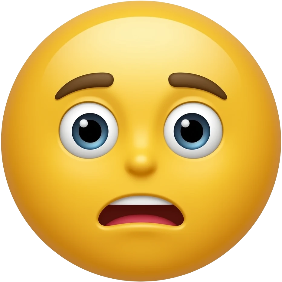 a yellow questioning face emoji