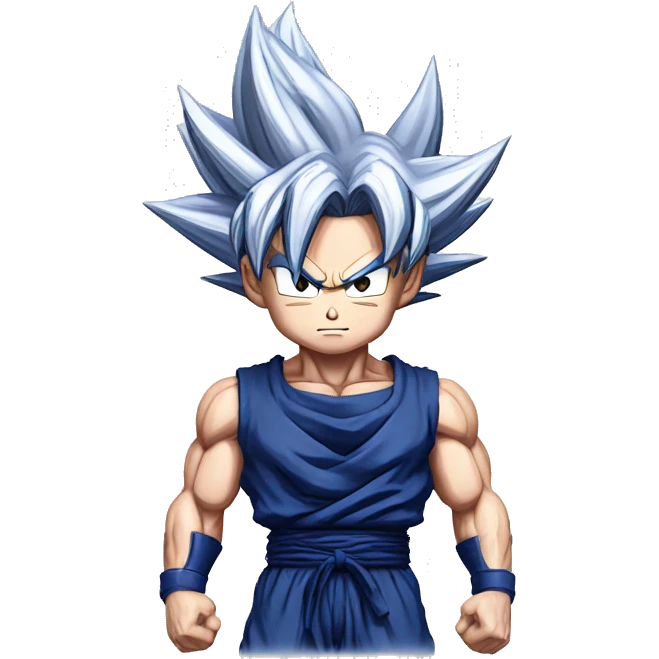 Goku ultra instinct emoji