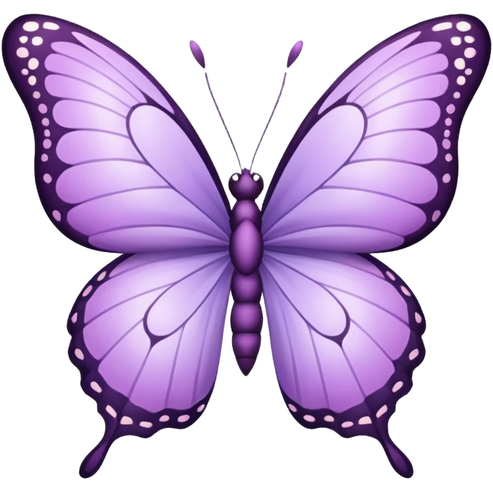 borboleta lilas emoji
