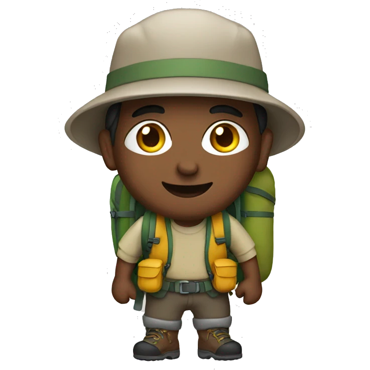 hiker emoji