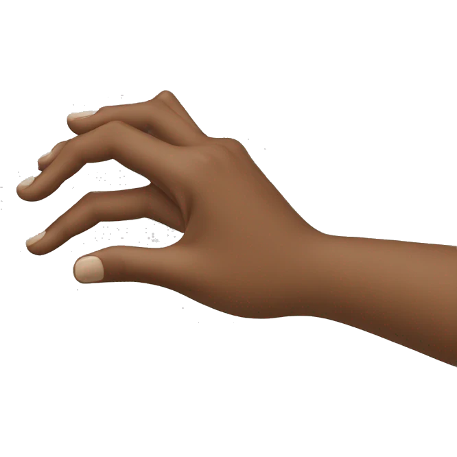 fingers making a screen emoji