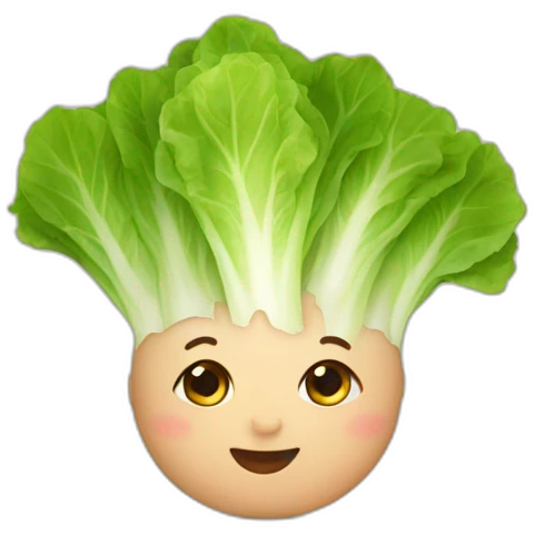 baby lettuce emoji