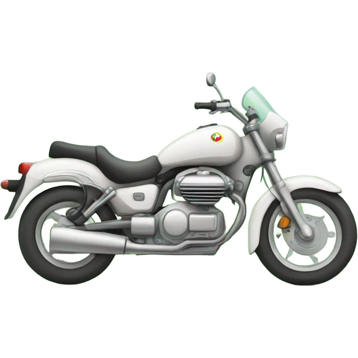 Spring on the motorcycle emoji