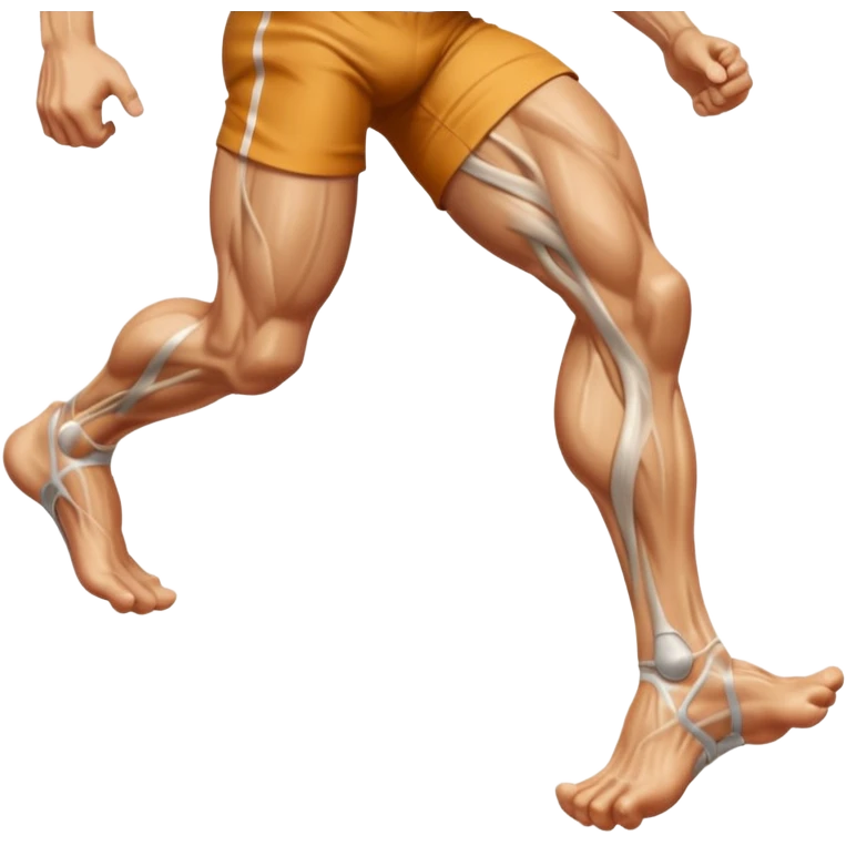 RUN FEET emoji