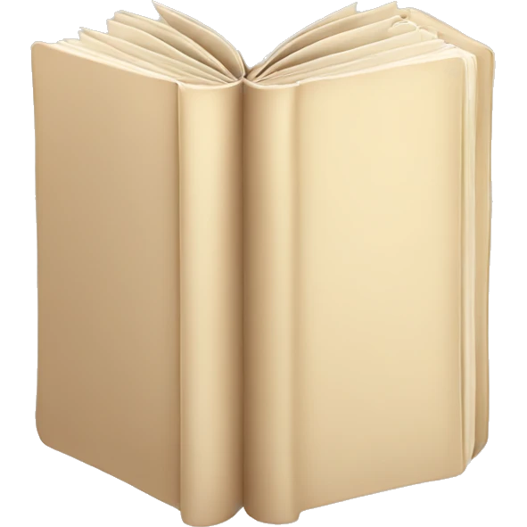 Book cover beige  emoji