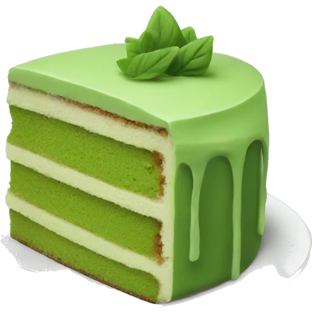 matcha cake emoji