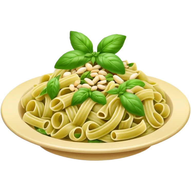 Pesto pasta emoji