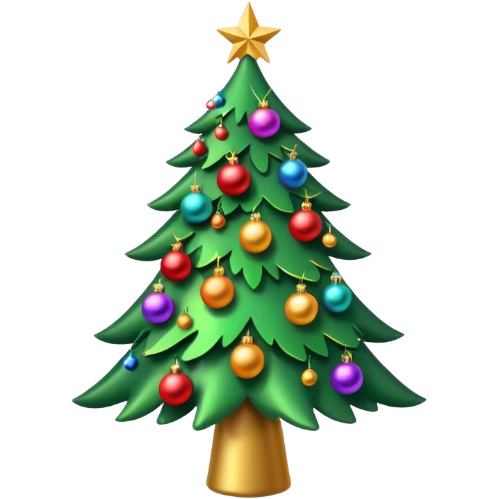Christmas tree emoji