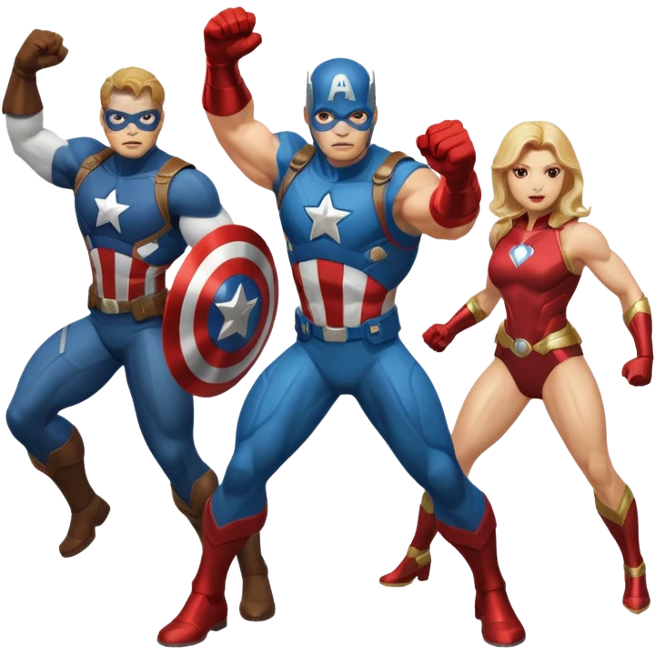 Avengers “assemble” three
 emoji