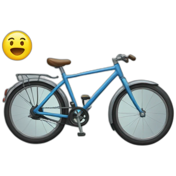 something between bike and car emoji