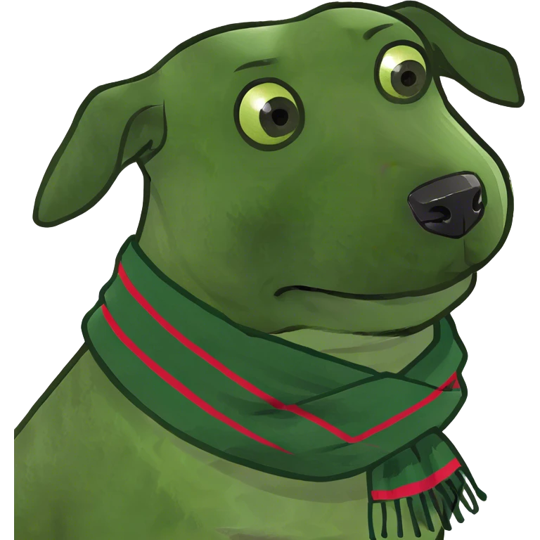Dog in Helsinki  emoji
