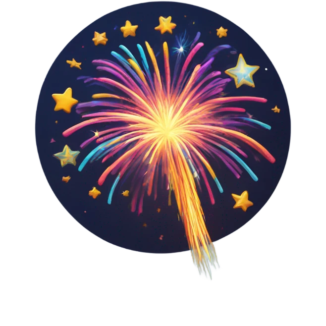 fireworks emoji