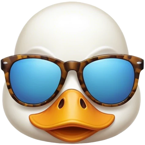 duck with sunglasses emoji