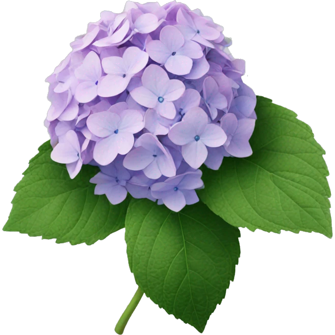 Hydrangea emoji