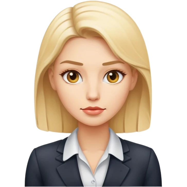 mind blowing blond business woman emoji