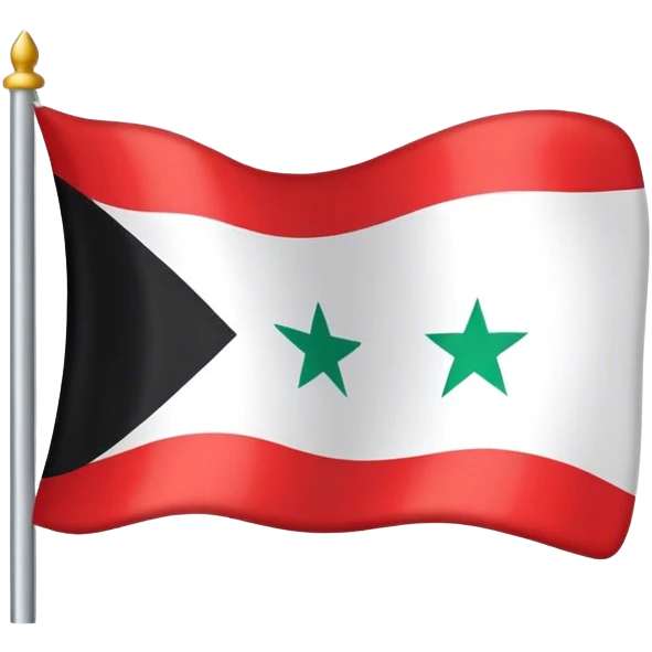 Syrias new flag  emoji