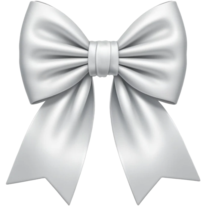 white bow emoji