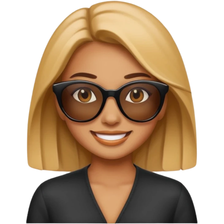 Stylish girl emoji emoji