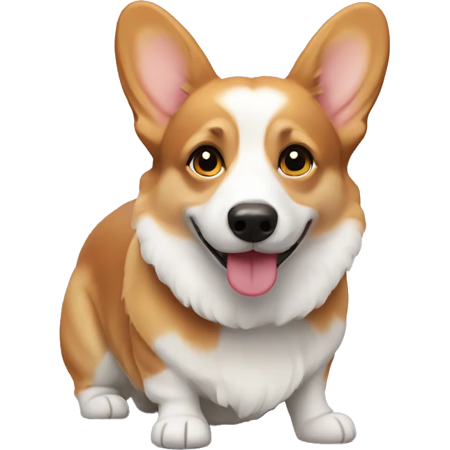 Welsh Corgi named Betty  emoji