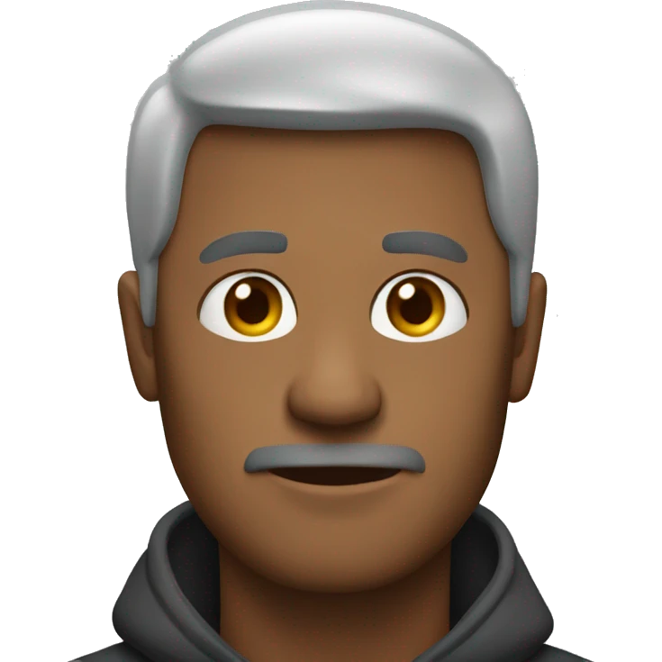 Man being sigma emoji