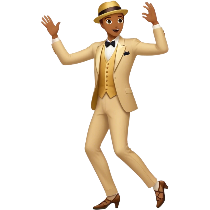 Charleston dance emoji