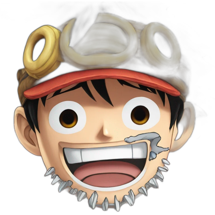 Monkey d luffy Gear 5 emoji