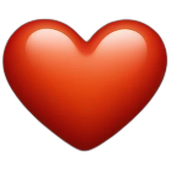 Red heart with the number 85 emoji
