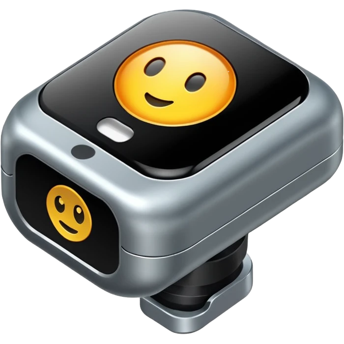 sensor with a tracking sensor emoji