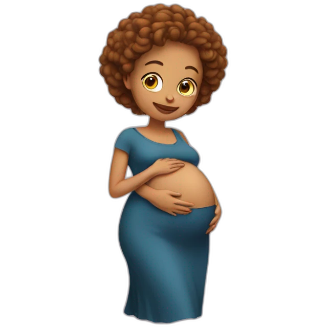 pregnant emoji