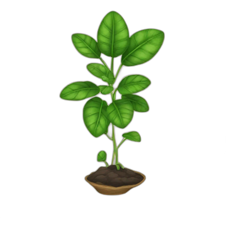 Plante serviette emoji