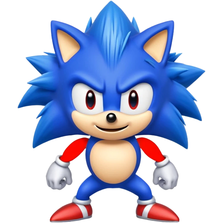 sonic movie emoji