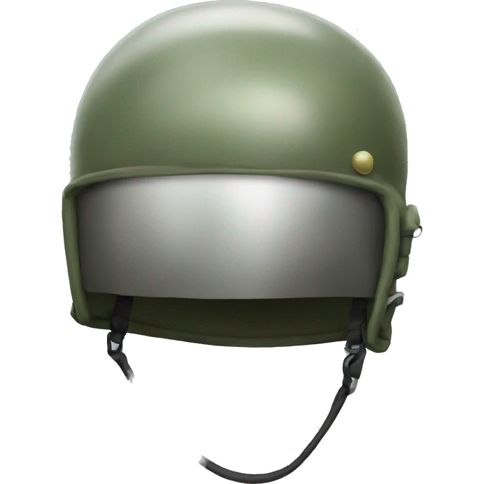 Parachute helmet emoji